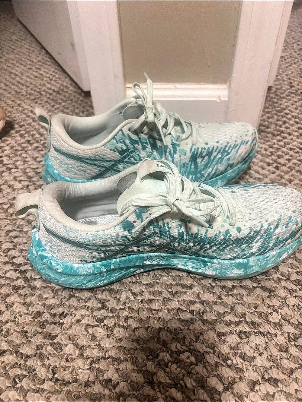ASICS GEL-Nimbus Lite 2 Women's Athletic Shoes Blue & White